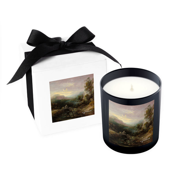 Thomas Gainsborough Mountain Landscape with Bridge c.1783-1784 - 11oz Candle